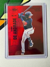 2022 Skybox Metal Universe Champions Danny De Andrade Red PMG /100