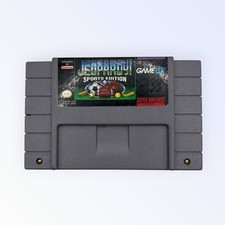 Jeopardy Sports Edition Super Nintendo VINTAGE