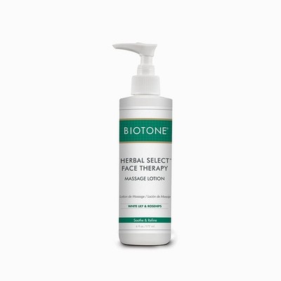 BIOTONE Herbal Select Face Therapy Massage Lotion - All Skin Types- Professional