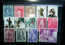 ** Belgien 1950er Humanisten Militär Wohlfahrt MNH (Briefmarken G160)