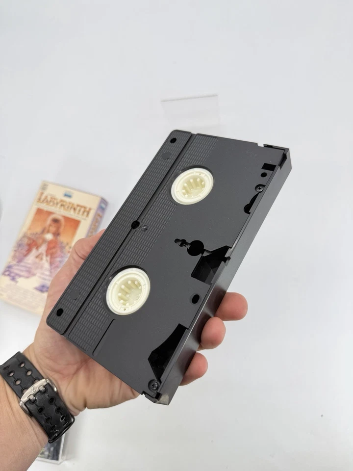 Labyrinth 1986 David Bowie Fantasy Sci-fi Jim Henson VTG Nelson Release - Image 3 of 3