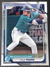 2024 Bowman - Chrome Prospects Cole Young #BCP-112 (RC)