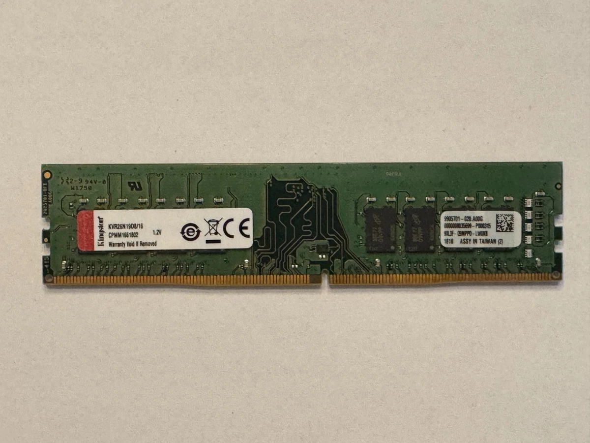 25+ Kingston DDR4 SDRAM 16 GB Total Capacity Memory (RAM) for sale