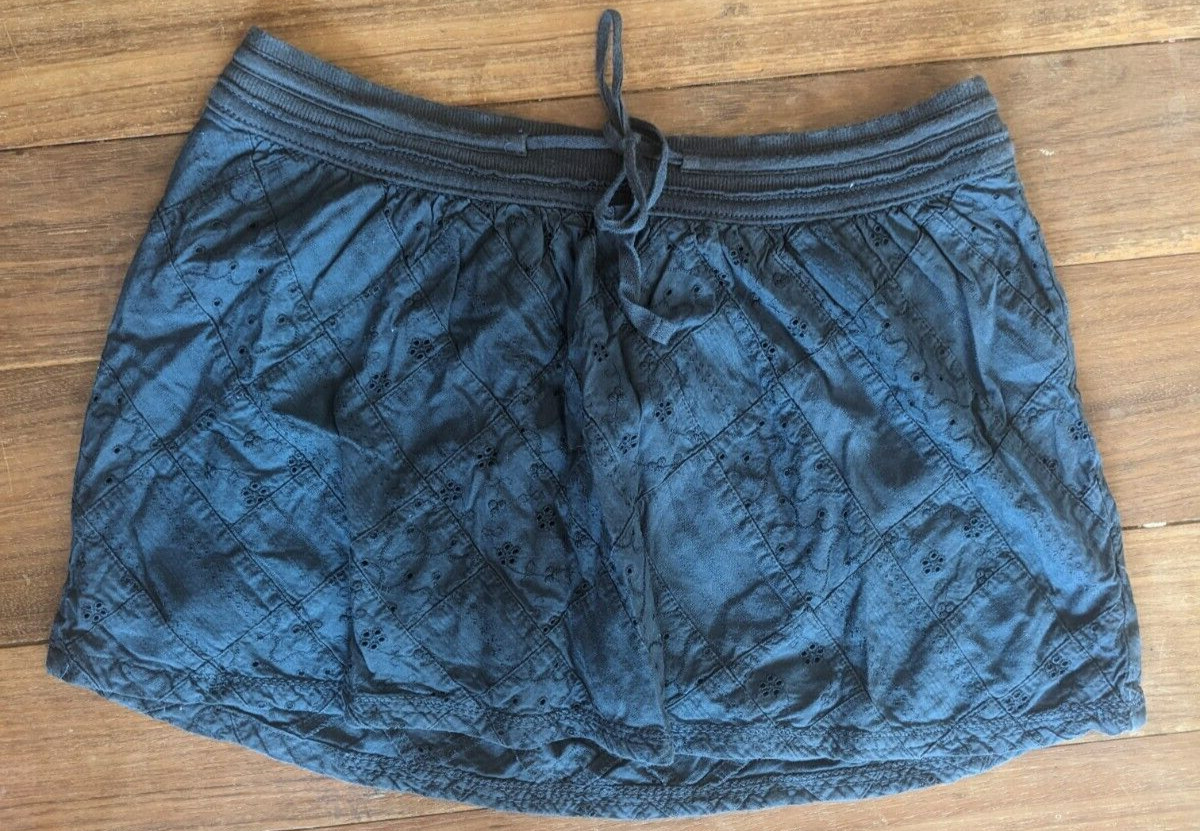 American Eagle AE Eyelet Patchwork Micro Mini Ski… - image 1