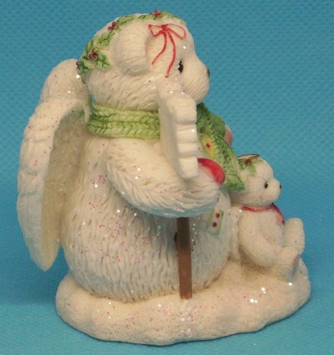 Cherished Teddies #11531 Macie Snow Angel 2003 Pricilla Hillman Glitter Halo Nuevo - Imagen 4 de 10