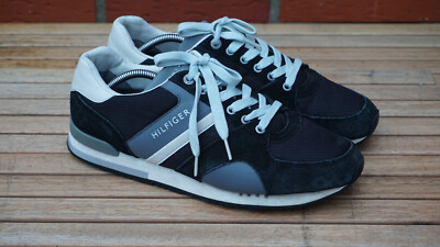 Tommy Hilfiger Herren Sneaker Iconic Schwarz Black Größe 45