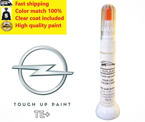 For OPEL 168 METRO BLUE Touch up paint pen with brush (SCRATCH REPAIR) - Picture 1 of 10