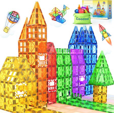 60 Pzs Bloques Magn ticos para Ni os, Juguetes STEM, Desarrollo Infantil