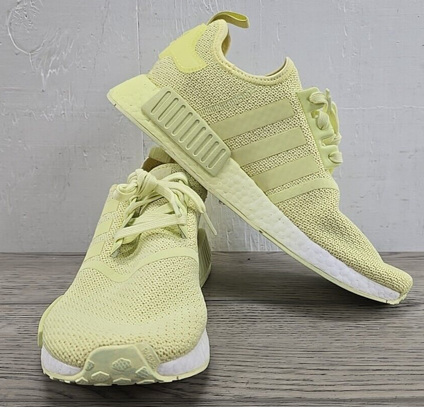 SAOLA Sneakers Uomo Adidas NMD_R1 Giallo Tinta Bianco Nuvola EF4277 Taglia 8