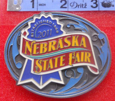 2011 Nebraska Sate Fair Belt Buckle