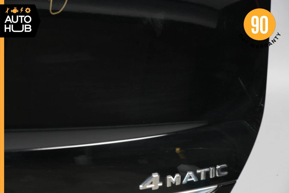 11-14 Mercedes W216 CL550 CL63 AMG CL600 Trunk Lid Panel Assembly Black OEM 74k - Image 3 of 4