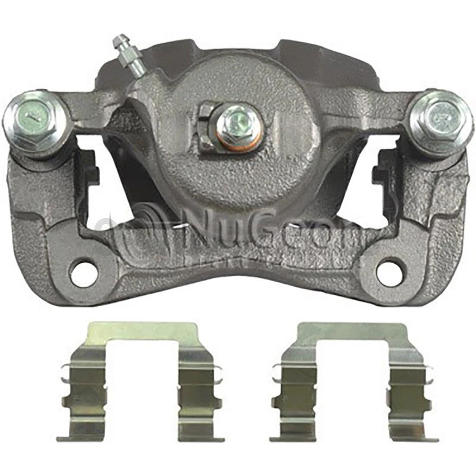 Par de pinzas de freno de disco delanteras con soporte para Mitsubishi Mirage 1998-2002 Foto 3 de 4