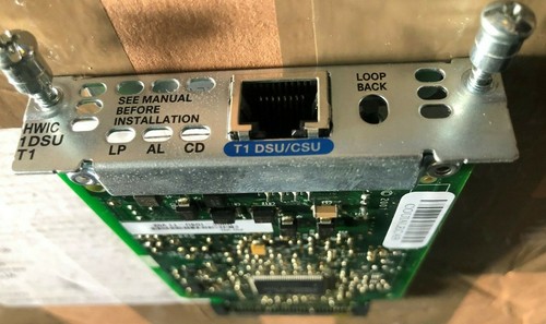 Cisco HWIC-1DSU-T1 (1-Port High-Speed DSU Module) Cisco HWIC 1DSU T1 - Picture 6 of 11