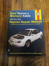 Haynes Repair Manual 36075 Ford Taurus & Mercury Sable 1996 Thru 2005