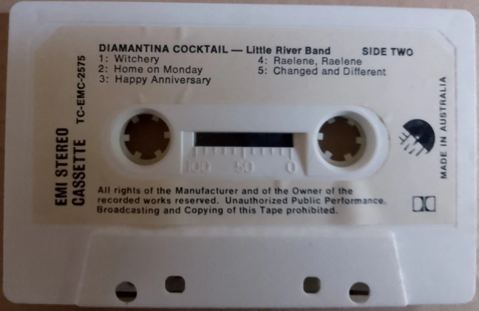 Little River Band LRB Diamantina Cocktail CASSETTE Help Is On Its Way Shorrock - Image 4 of 4
