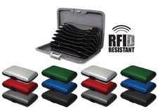 2PC Waterproof Aluminum Business ID Credit Card Mini Wallet Holder Pocket Case