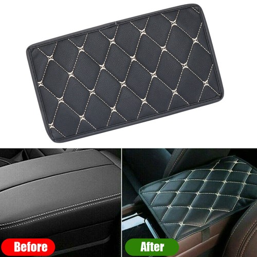 PU Leather Car Armrest Cushion Pad Cover Center Console Box Mat Car Accessories - Picture 5 of 12