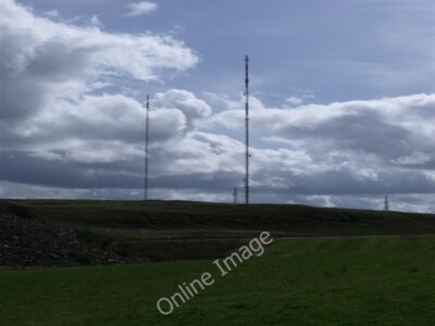 Photo 6x4 Blackhill Transmitters Salsburgh There used to be only an ITV o c2009