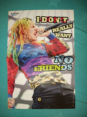 6IX9INE - US-amerikanischer Rapper # A3 Poster # 42x28cm