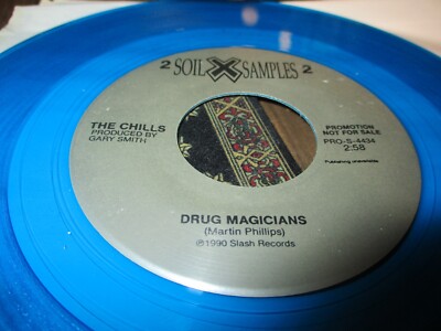 1990 THE CHILLS & JOHN WESLEY HARDING Split Promo 7'' Soil Samples Unplayed MINT