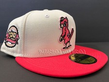 EXCLUSIVE FITTED ST. LOUIS CARDINALS OFF WHITE INFRARED PINK NOT HAT CLUB 7 1/8