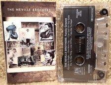 Vintage 1992 Cassette Tape The Neville Brothers Family Groove A M Records