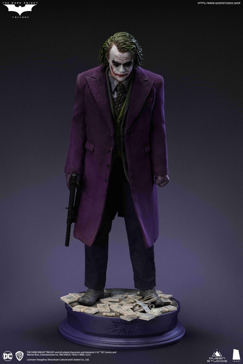 InArt The Dark Knight Joker 1/6 Premium 2 Figures NEW Queen 