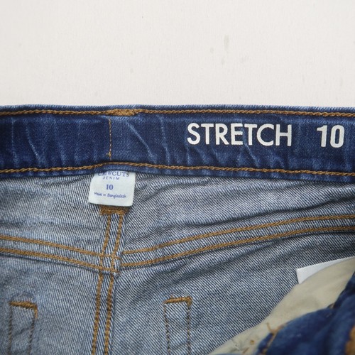 J Crew Crewcuts Boys Youth Jeans Size 10 Dark Wsh Straight Leg Denim (25x24) - Picture 6 of 10
