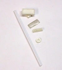 1:25 scale model resin firetruck mounted scene floodlights with pole