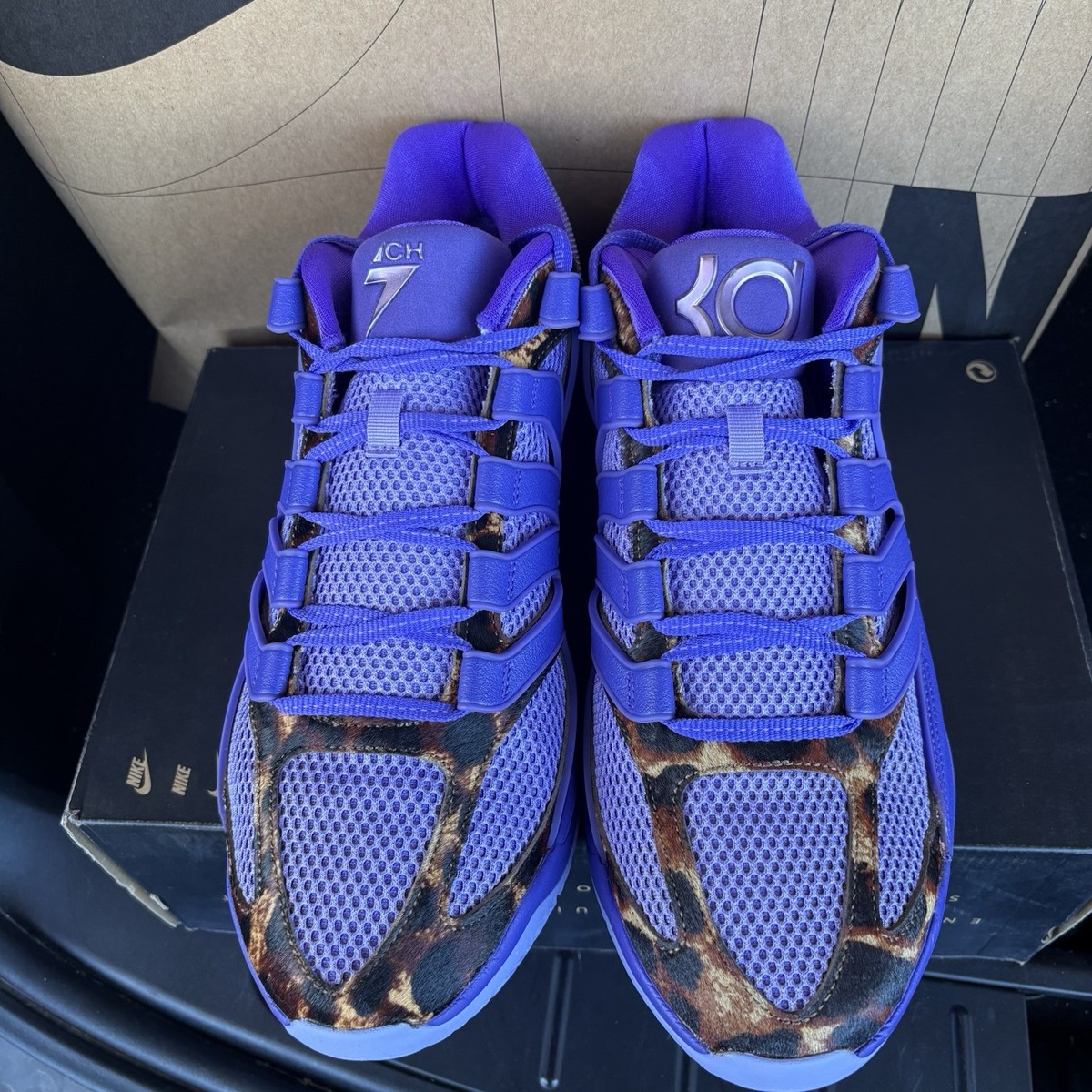 NEW Nike KD18 Chet Holmgren PE Thunder & Reign Purple NBY IO7519