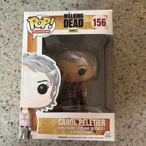 Funko Pop The Walking Dead Carol Peletier 156 Complete w/ Original Box BOXED