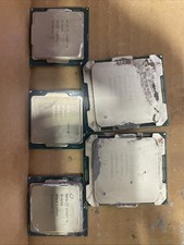 Wholesale lot of 5 QTY Intel CPUs