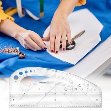 Fashion Clear Metric Sewing Ruler French Curve Pattern Making Ruler For Beginner