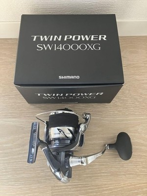 リール SHIMANO TWIN POWER SW 14000XG Shimano Twinpower SW 14000BXG Saltwater Spinning Reel – Neuse