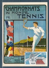 carte  1er jour  sport tennis Roland Garros  75  Paris   1978