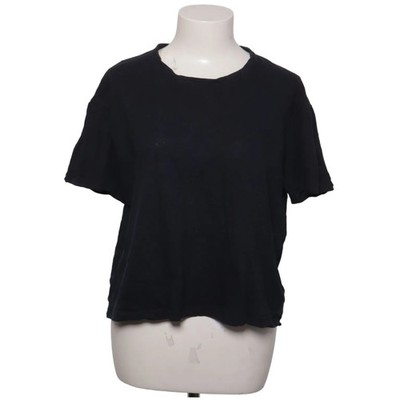 Zara, T-shirt, Größe: L, Blau, Einfarbig, Damen #eTq