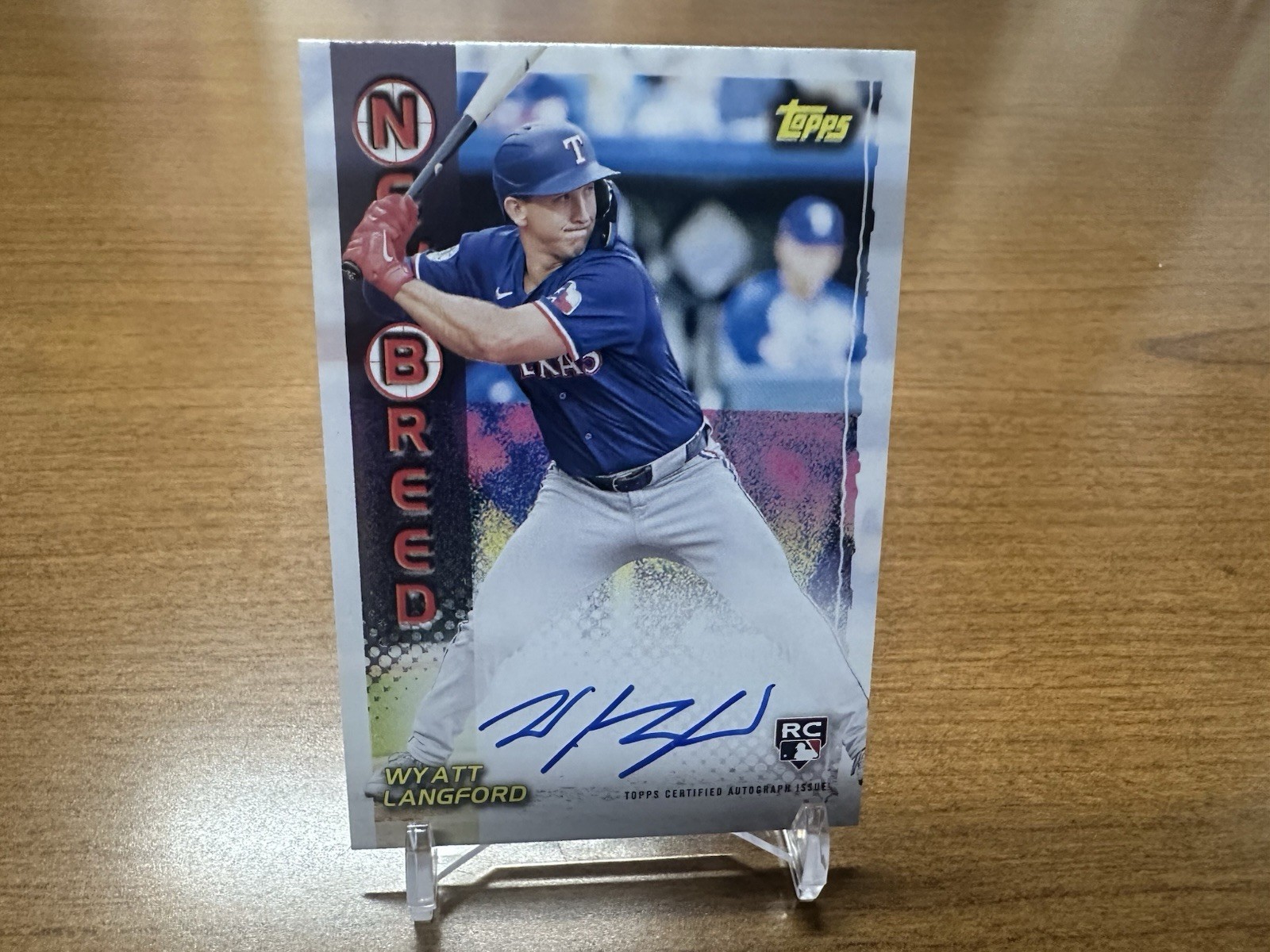 2024 Topps Archives - 1999 New Breed Autographs Wyatt Langford #99NBA-WL RC
