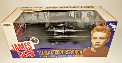1949 Mercury Coupe James Dean ERTL American Muscle Car 1:18 Scale MIB NRFB