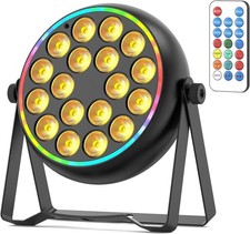 LED Par Light, Sound Active DMX Control DJ Lights, Party Light with RGBW ...