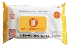 Boulder Clean Plant Based Disinfecting Wipes - 72 Count each pouch