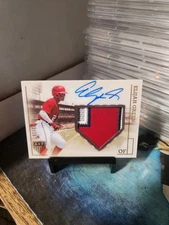 2023 Panini Chronicles Elijah Green America's Pastime Jersey Auto Gold #/25