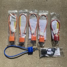 New Cable Gun Locks Lot of 7 Lock Orange Glock Ruger Walther Assortment