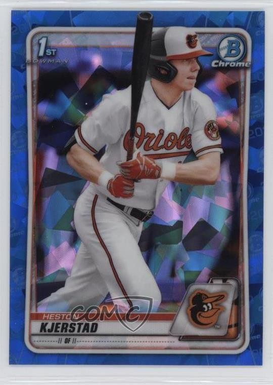2020 Bowman Chrome Draft Sapphire Edition Heston Kjerstad #BD-122 0md