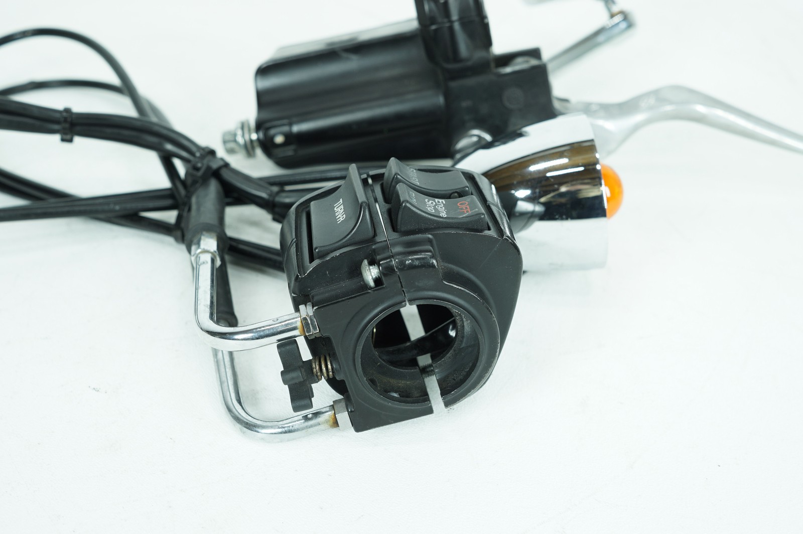 93 Harley Sportster 1200 Right Engine Start Kill Switches Brake Master Cylinder