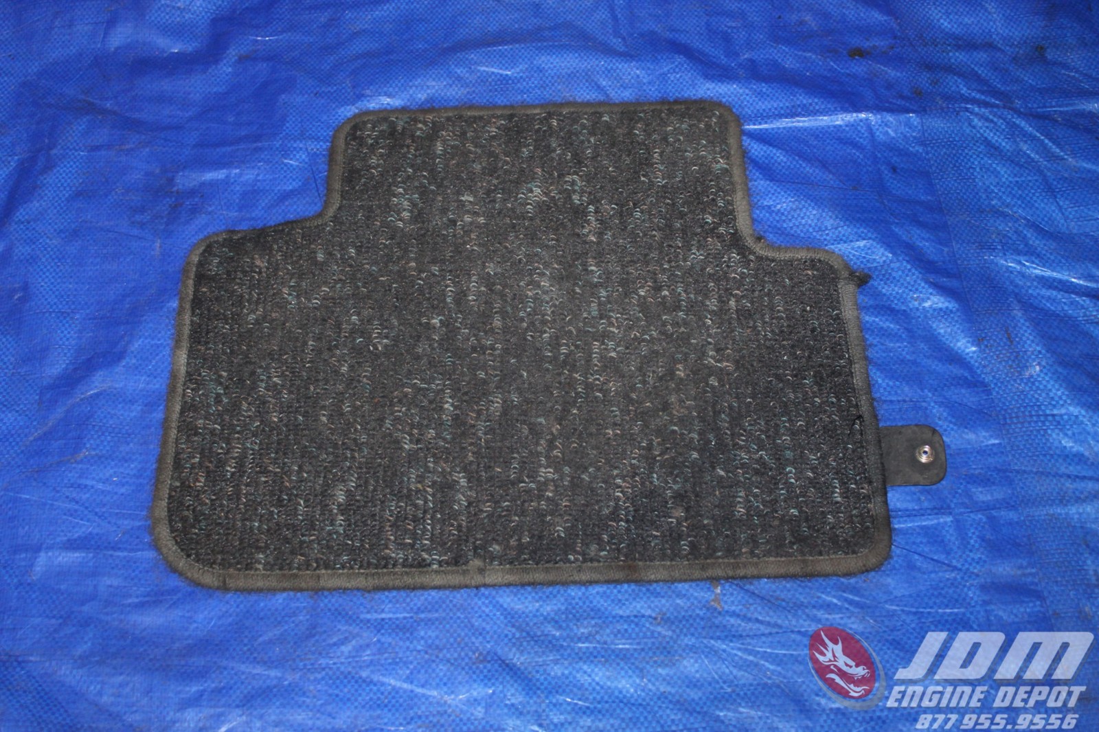 94 01 HONDA INTEGRA DC2 ITR TYPE R RHD OEM REAR SINGLE GREY FLOOR MAT JDM B18C