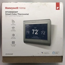 Honeywell Home RTH9585WF1004 Wi-Fi Smart Thermostat - Silver - READ DESCRIPTION