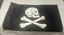 Henry Every Black Skeleton Skull And Bones Pirate Flag Banner Tapestry