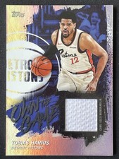 Tobias Harris 2025-26 Topps Flagship Own the Game Jersey Rainbow Foil #OTGA-TB