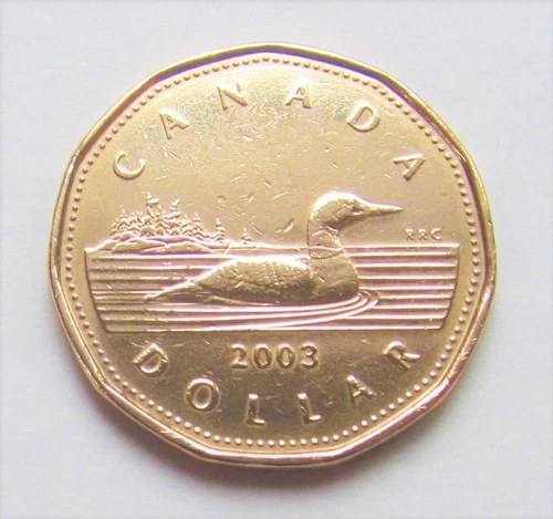 2003 CANADA Older Queen Elizabeth 11 1 DOLLAR LOONIE  - combined shipping