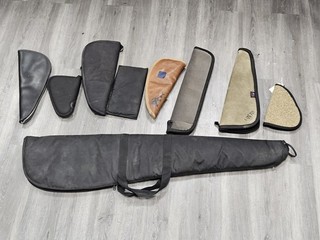 Pistol Rug Box lot of Pistol Rugs